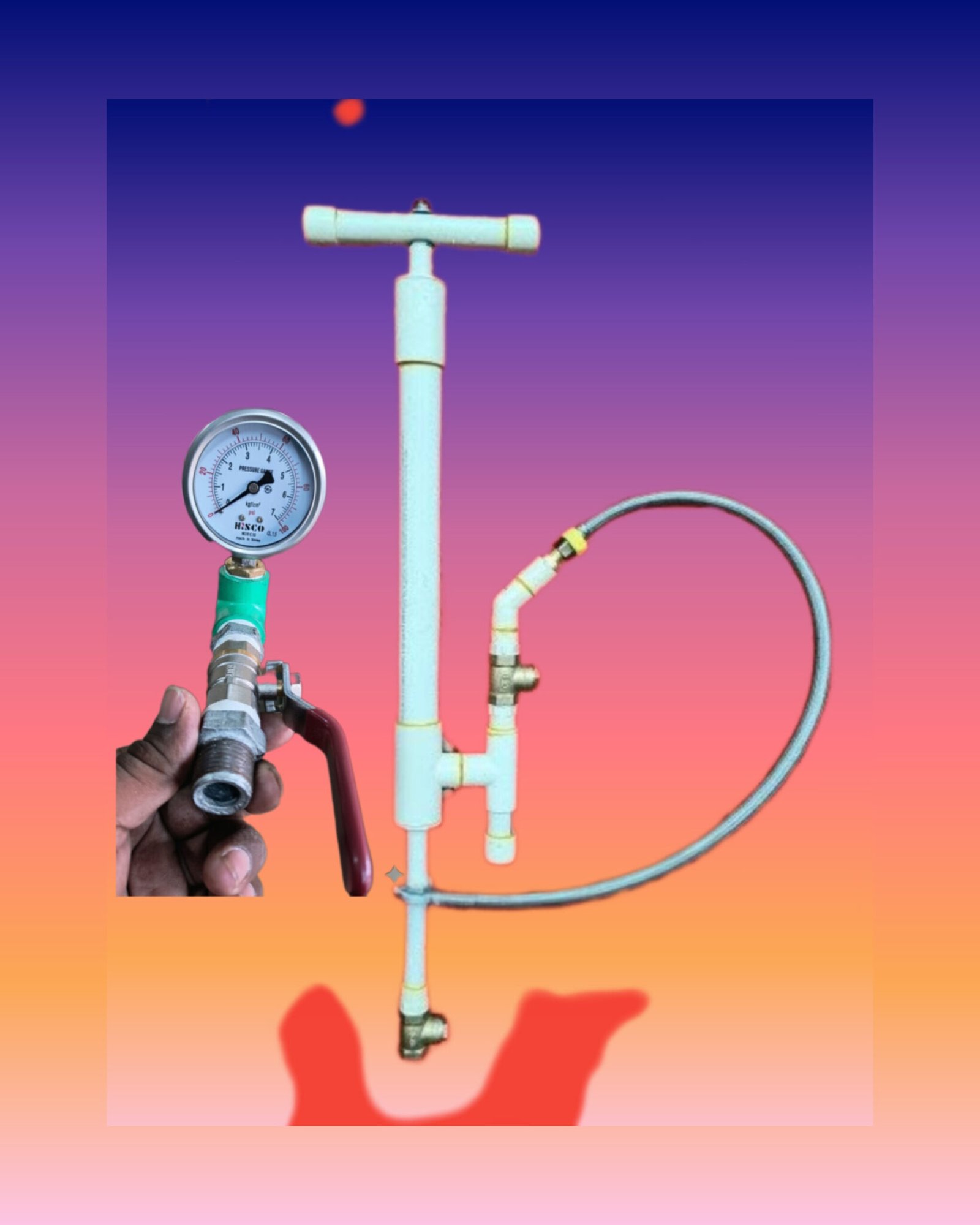 CPVC Hand Pressure Pump